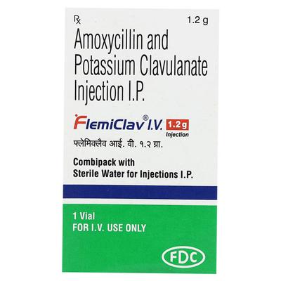 Flemiclav I.V 1.25Gm Injection - Bacterial Infections-Pen