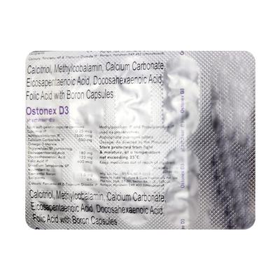 Ostonex D3 Capsule 10'S - Supplements-Sup