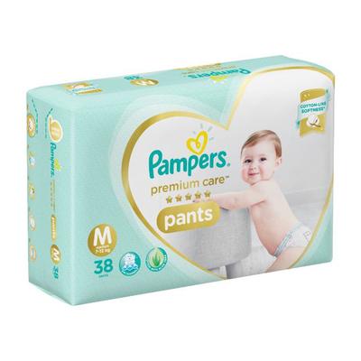 Pampers Premium Care Pants (M) 38's - Diapers & Wipes