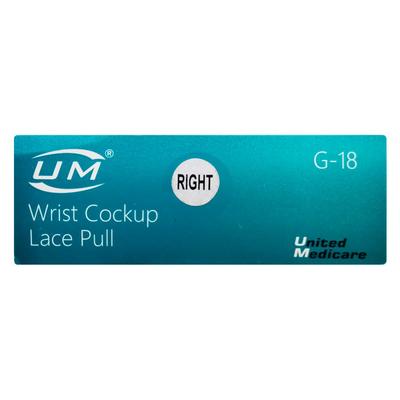 UM Wrist Cockup Lace Pull - Right (G18) (U) 1's - Hand/Wrist Supports