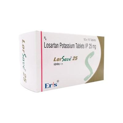 Lorsave 25mg Tablet 15'S - Hypertension-Ang