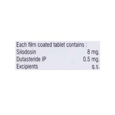 SILOSTRIDE D Tablet 10's - Bladder And Prostate Disorders-Dru