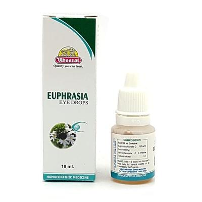 Wheezal Euphrasia Eye Drops 10 ml - Homeopathic Drops