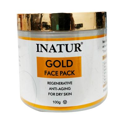 Inatur Gold Face Pack 100 gm - Face Packs
