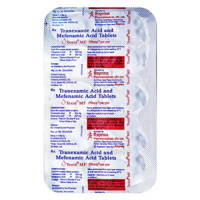 TEXID MF Tablet 10's - Bleeding Disorders-Hae