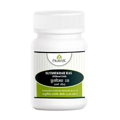 Pravek Sutsekhar Ras (Ref.A.F.I) Tablets 40's - Speciality Medicines