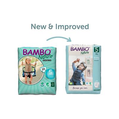 Bambo Nature Pant Diapers with Wetness Indicator - XL (5) 95's - Diapers & Wipes