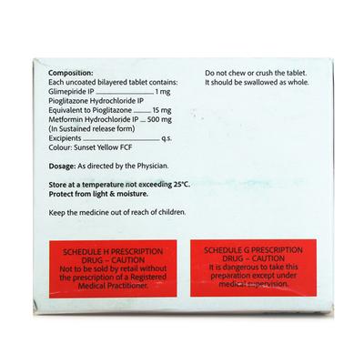 METFAITH PG1 Tablet 10's - Diabetes-Ant