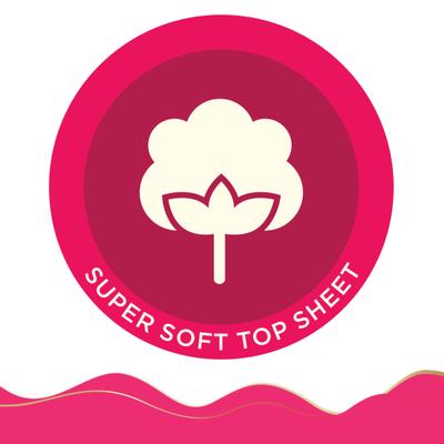 Paree Prima Ultrasoft Heavy Flow Sanitary Pads (XXL) (Pack of 2 x 20's) - Sanitary Napkins