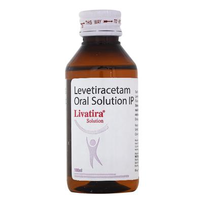 Livatira 100mg Solution 100ml - Epilepsy/Convulsion-Ant
