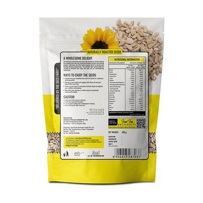 NourishVitals Sunflower Roasted Seeds 200 gm - Nutritional Bars