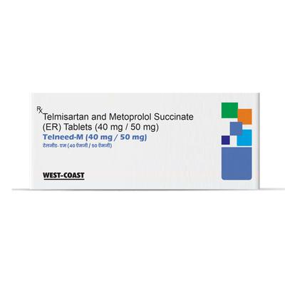 TELNEED M 40/50mg Tablet 10's - Hypertension-Ana