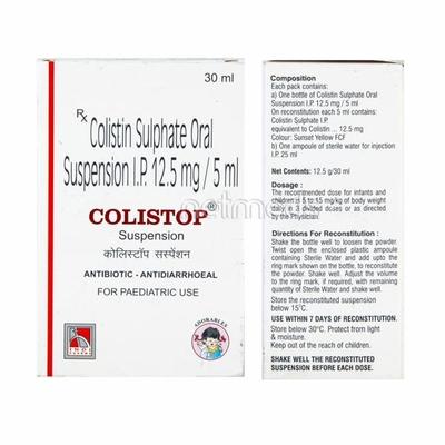 Colistop Syrup 30ml - Bacterial Infections-OAB
