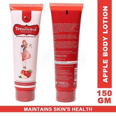 Fixderma Teenilicious Body Lotion (Girls) - Apple Pulp & Vanilla Extract 150 ml - Lotions & Creams