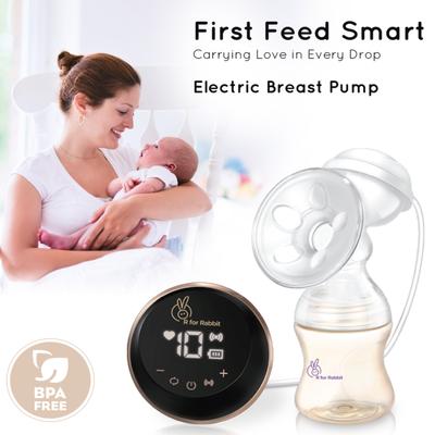 R For Rabbit First Feed Smart Electric Breast Pump - Black 1's - Breast Pump