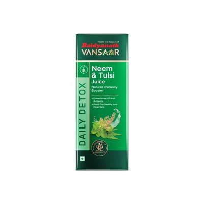 Baidyanath Vansaar Neem & Tulsi Juice 1000 ml - Ayurvedic Juices