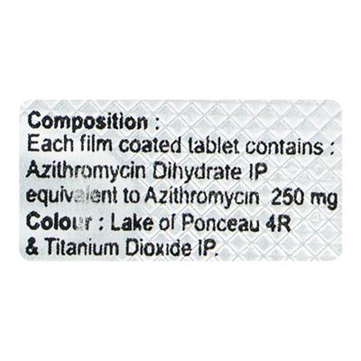 AZICOX 250 Tablet 6's - Bacterial Infections-Mac
