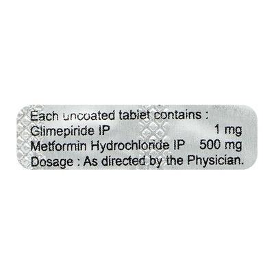 GMM 1mg Tablet 10's - Diabetes-Ant