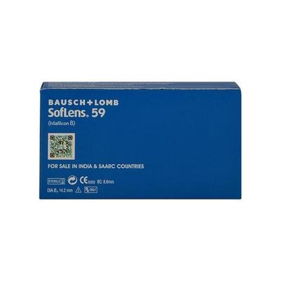 Bausch & Lomb SofLens 59 Monthly Contact Lens - 6 Lens/Box (-5.0) - Eyecare Lenses