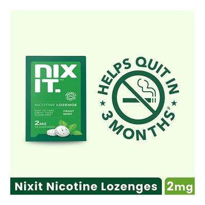 Nixit Maha Nicotine SF Lozenges 2 mg - Frost Mint 10's - Nicotine Gums/Lozenges