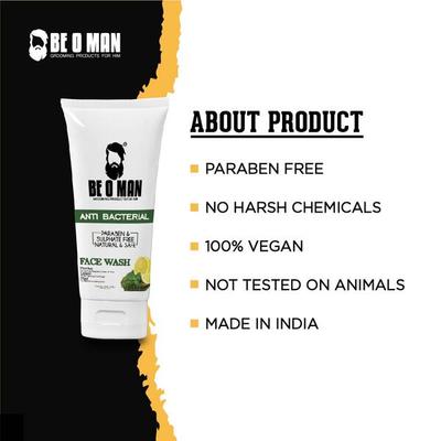 Beoman Anti Bacterial Face Wash 50 ml - Face Washes