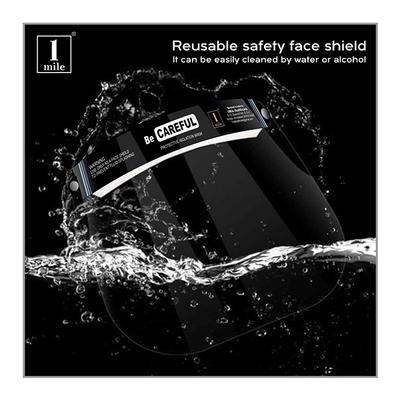 1Mile Protective Face Shield - Be Careful (200 Micron) 10's - Surgical Consumable