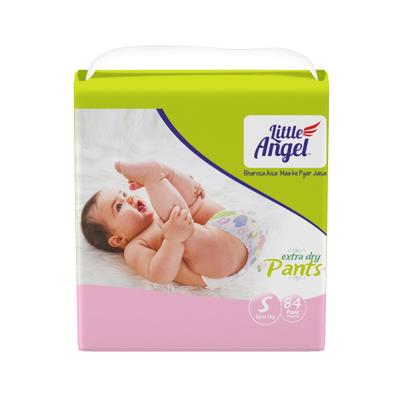 Little Angel Baby Diaper Pants (S) 84's - Diapers & Wipes
