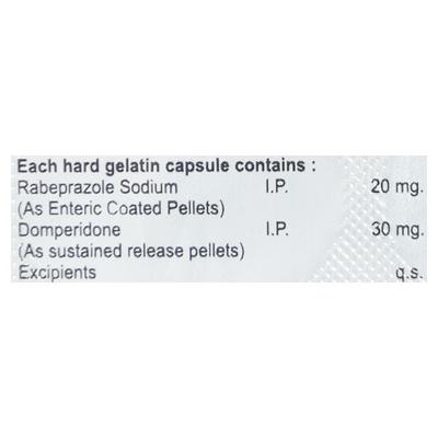 RABIHUSS D Capsule 10's - Ulcer/Reflux/Flatulence-Aaa
