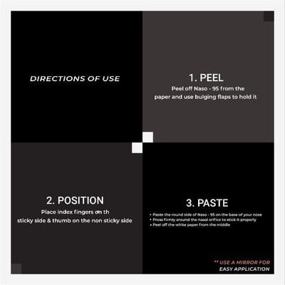 Nanoclean Naso95 Protection Nasal Filter (S) 30's - Nasal Decongestion