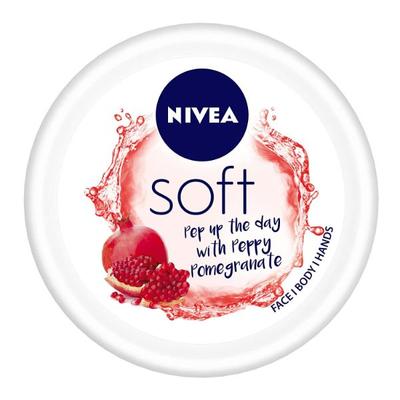 NIVEA SOFT Body cream - Pomegrante 50 ml - Lotions & Creams