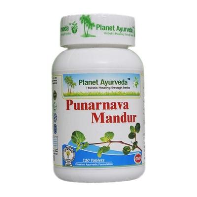 Planet Ayurveda Punarnava Mandur Tablet 120's - Speciality Medicines