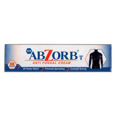 ABZORB T NEW ANTI FUNGAL Cream 15gm - Fungal Infections-Taa