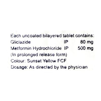 Loyzide M 80mg Tablet 15'S - Diabetes-Ant