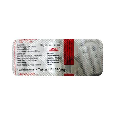 AZIWAY 250 Tablet 10's - Bacterial Infections-Mac