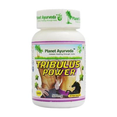 Planet Ayurveda Tribulus Power Capsules 60's - Speciality Medicines