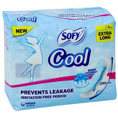 Sofy Cool Extra Long Pad 7's - Sanitary Napkins