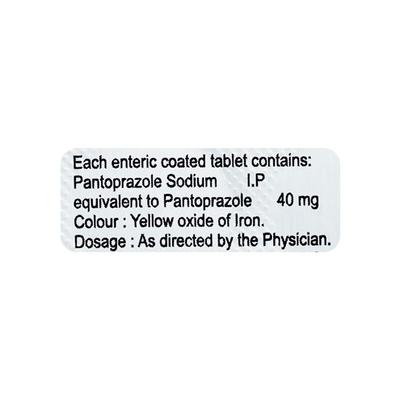 PANTOART 40 Tablet 10's - Ulcer/Reflux/Flatulence-Aaa