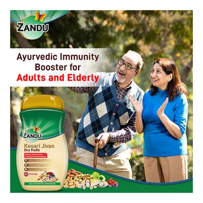 Zandu Kesari Jivan Paste - Dry Fruit 450 gm - Chyawanprash