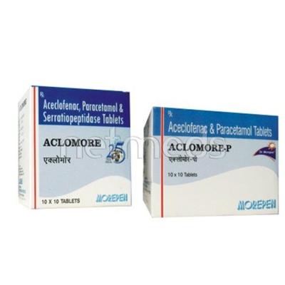Aclomore Tablet 10'S - Pain relief-Nsa