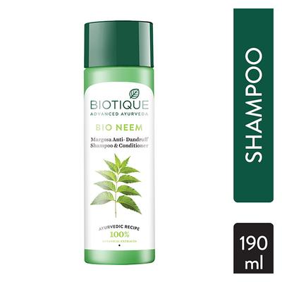 Biotique Bio Neem Margosa Anti-Dandruff Shampoo & Conditioner 75 ml - Shampoos