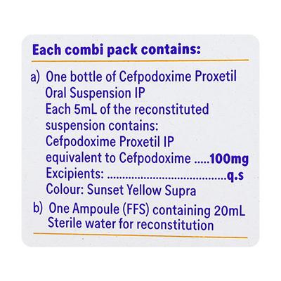 Pecef 100mg Suspension 30ml - Bacterial Infections-Cep