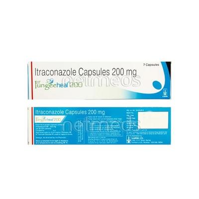 Fungeeheal 200mg Capsule 7'S - Fungal Infections-Anf