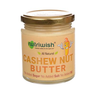 Nutriwish Cashewnut Butter 200 gm - Nutritional Bars