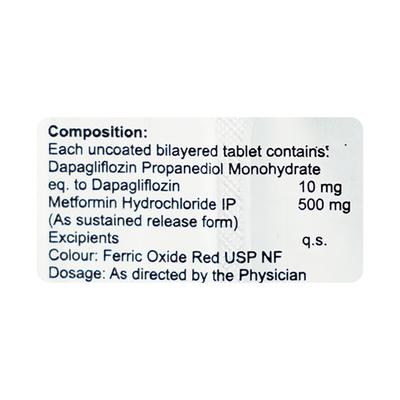 DAPADEL M Tablet 10's - Diabetes-Ant