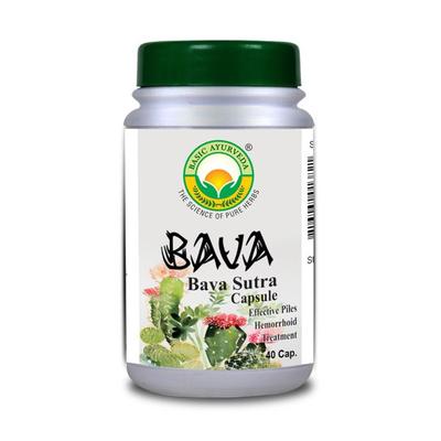 Basic Ayurveda Bava Sutra Capsule 40's - Speciality Medicines