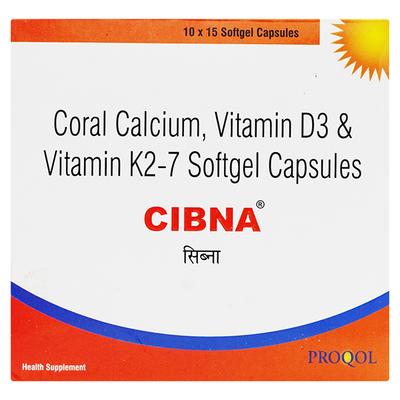 CIBNA Softgel Capsule 15's - Supplements-Cal
