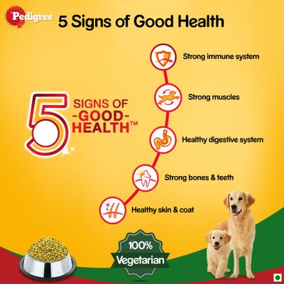 Pedigree Puppy & Adult Dog Food - 100% Vegetarian 2.8 kg - Petfood