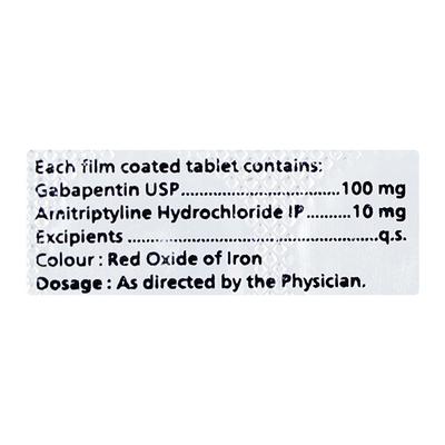 GABATAG A 100 Tablet 10's - Neuropathic Pain-Dru