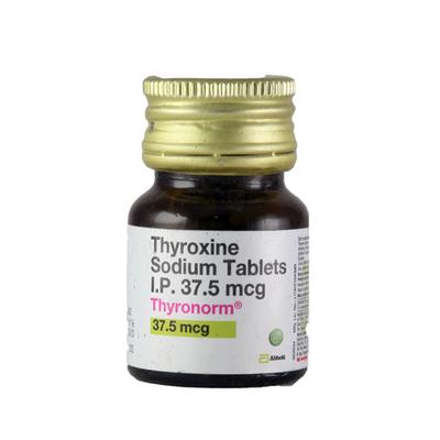 THYRONORM 37.5mcg Tablet 100's - Hypothyroidism