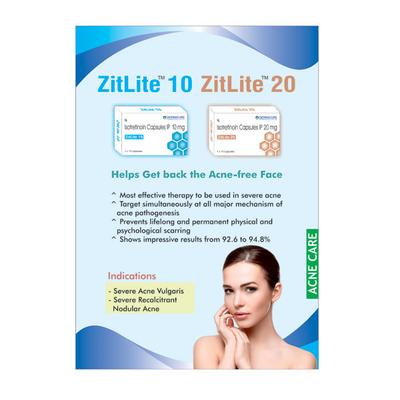 ZITLITE 20 Capsule 10's - Acne-Acn